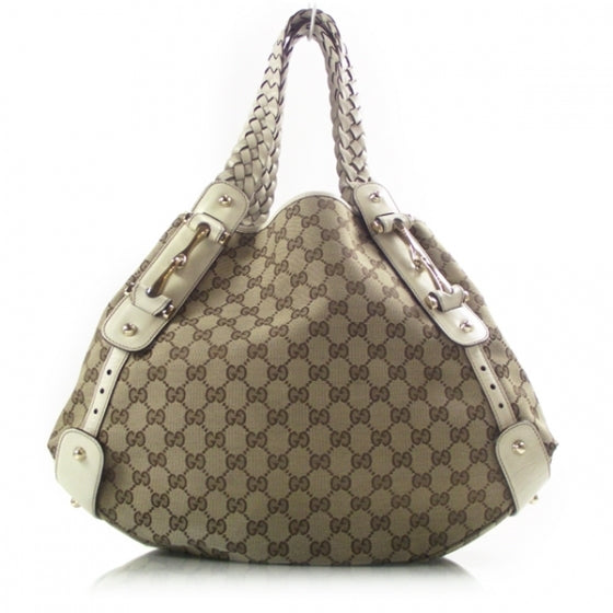 Gucci Monogram Pelham Tote Ivory 1 of 9