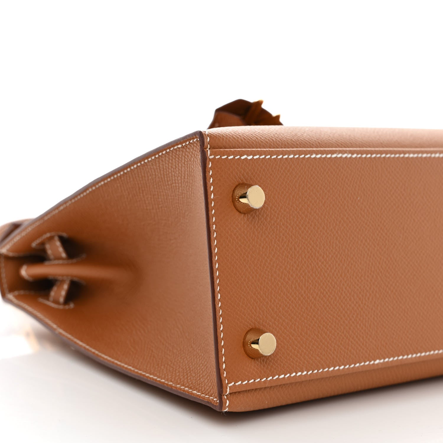 Hermes Epsom Kelly Sellier 25 Gold 9 of 11