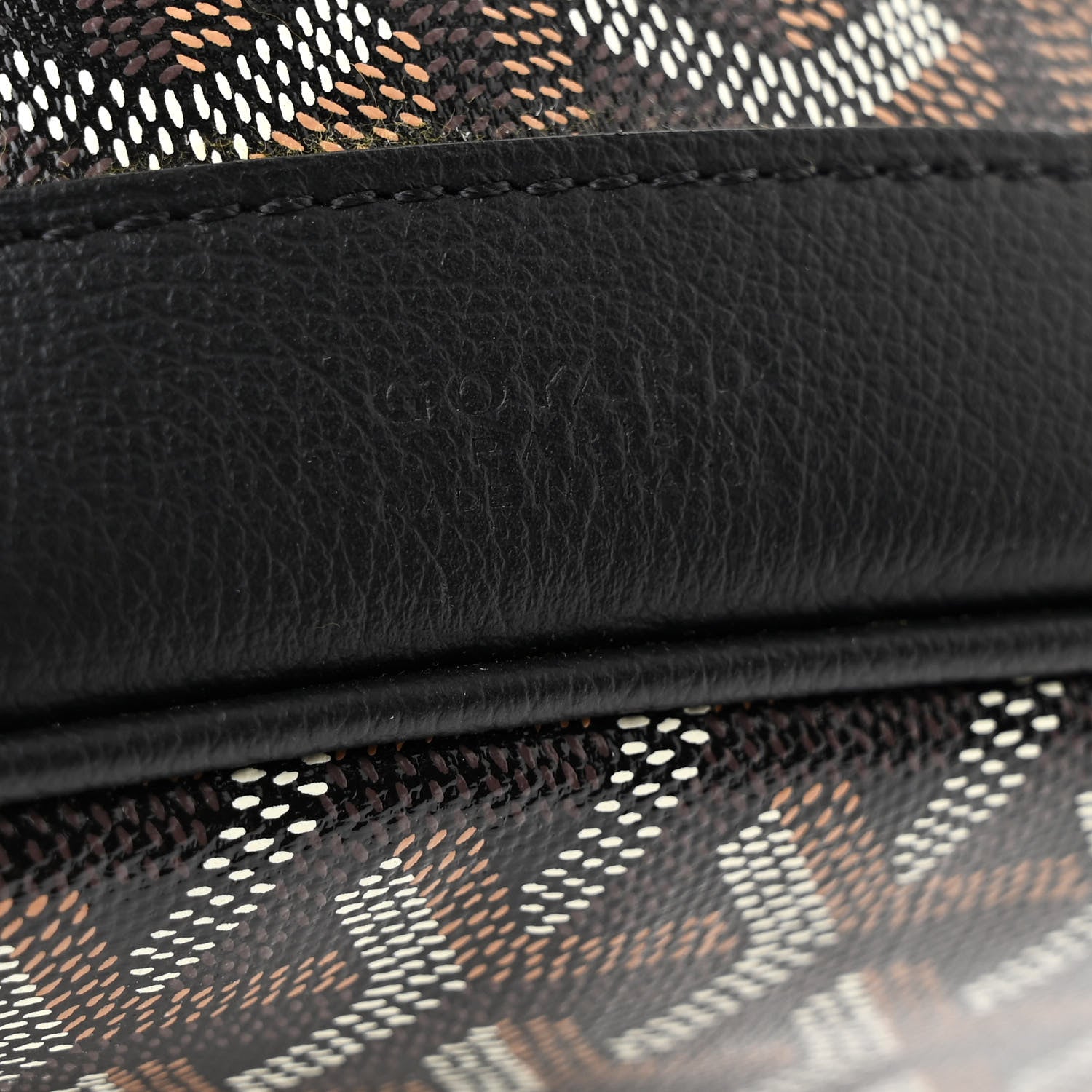 Goyard Goyardine Petit Flot Bucket Bag PM Black 6 of 9