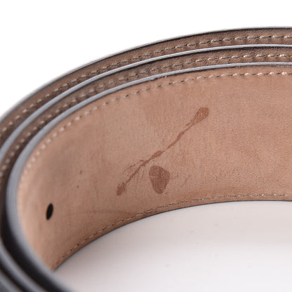 Gucci Calfskin Interlocking G 37mm Belt 85 34 Black 8 of 10