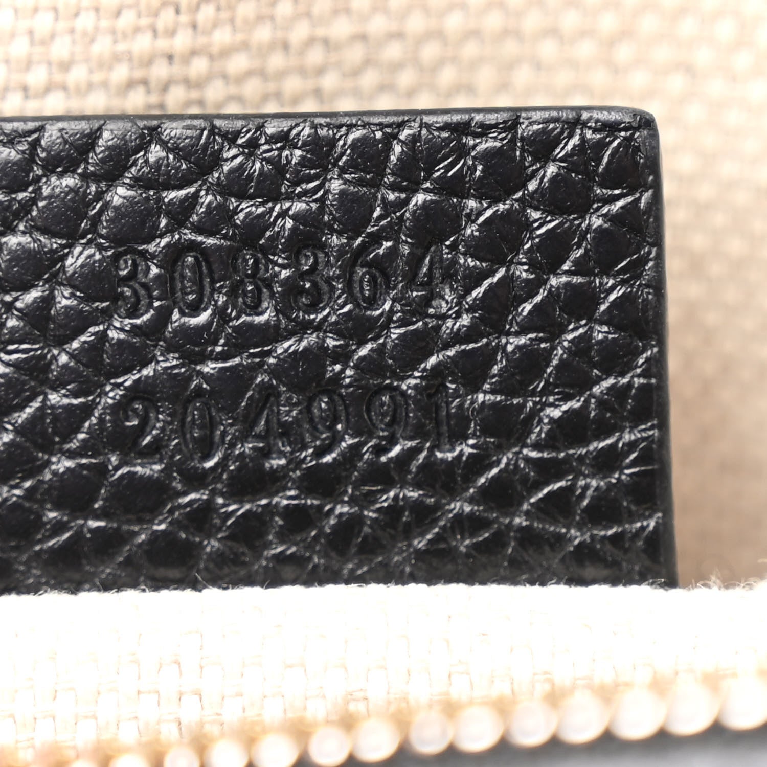 Gucci Pebbled Calfskin Small Soho Disco Bag Black 7 of 11