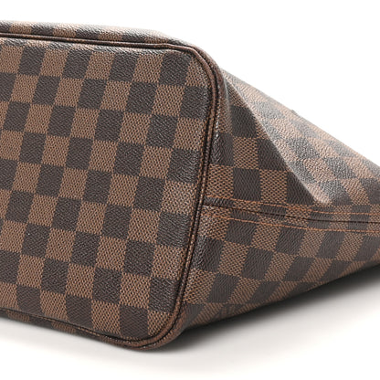 Louis Vuitton Damier Ebene Neo Neverfull MM Rose Ballerine 11 of 13