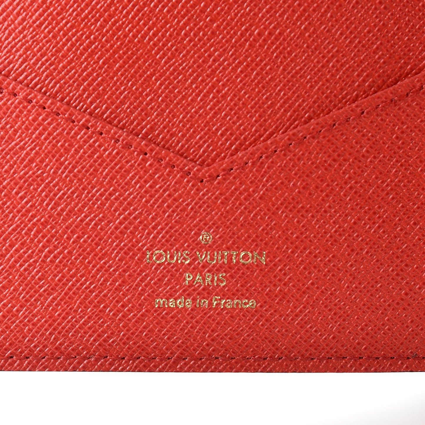 Monogram 2019 Christmas Animation Passport Cover Rouge