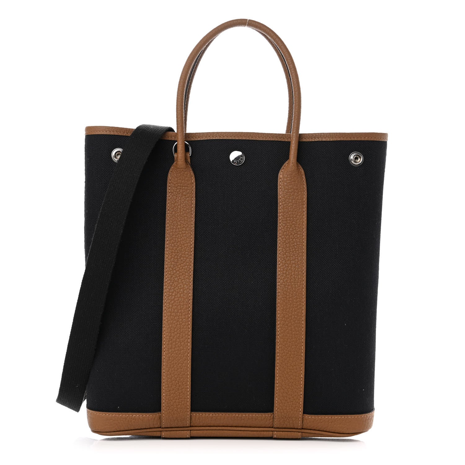 Hermes Toile H Negonda Garden File 28 Black Alezan 1 of 11