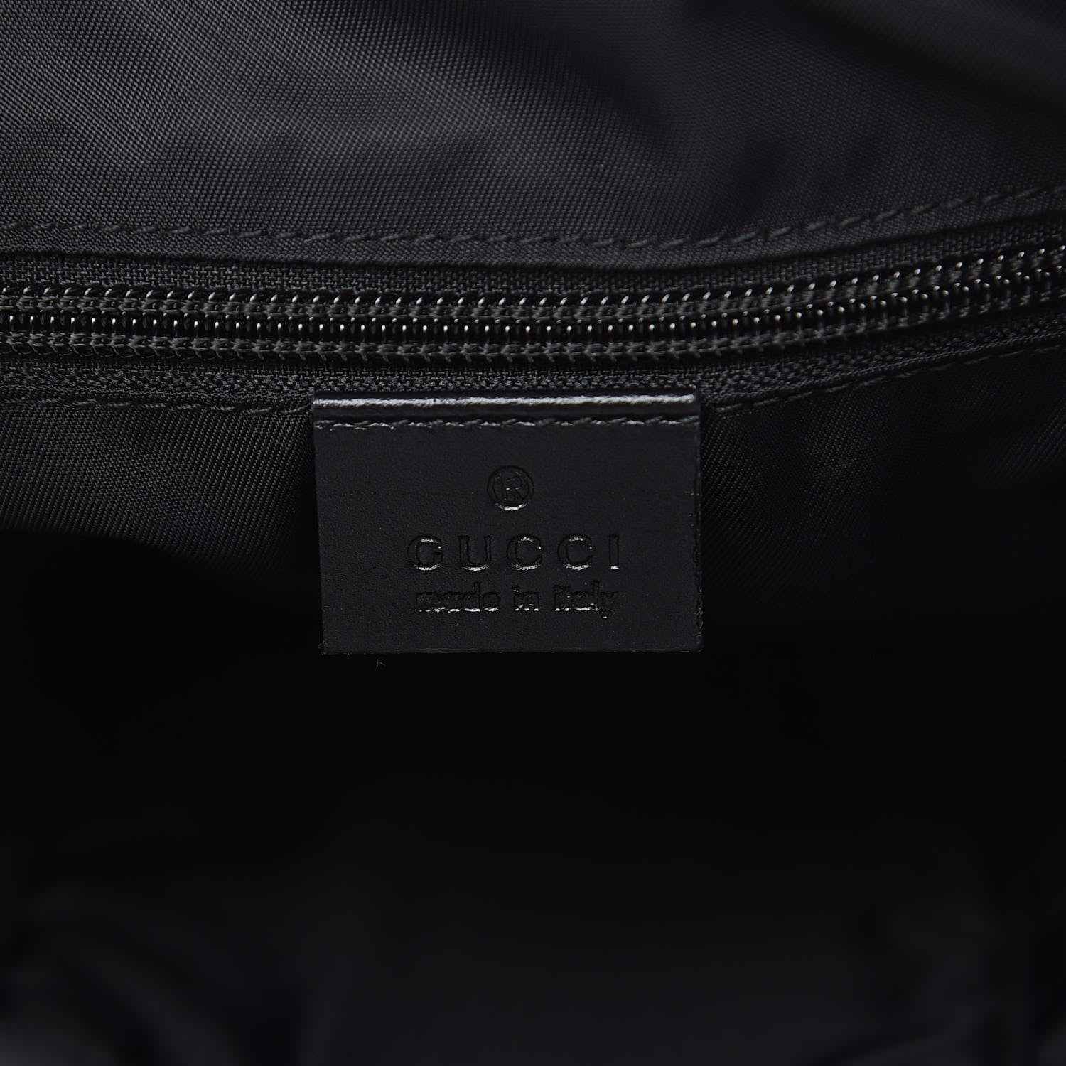 Gucci GG Supreme Monogram Web Messenger Bag Black 8 of 10