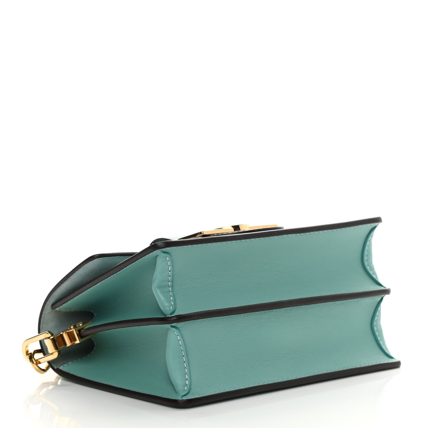 Louis Vuitton Smooth Calfskin Dauphine Mini Blue 4 of 9