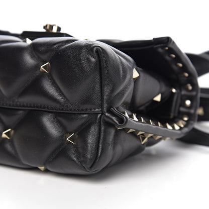 Valentino Garavani Nappa Mini Candystud Top Handle Bag Black 7 of 8