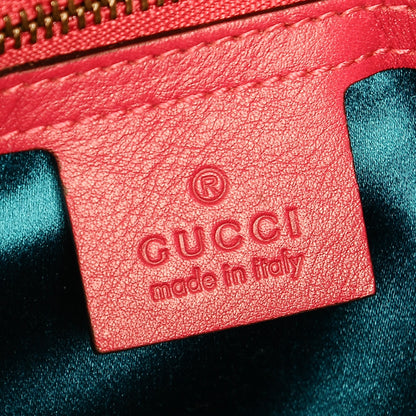 Gucci Velvet Matelasse Small GG Marmont Shoulder Bag Light Raspberry Rose 6 of 6