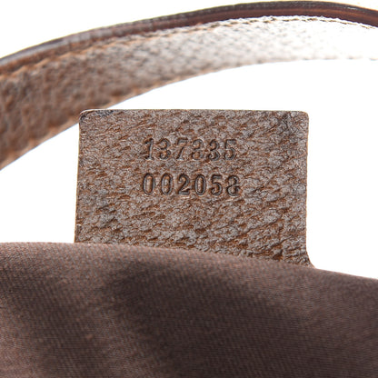 Gucci Monogram Small Jackie O Hobo Brown 7 of 11