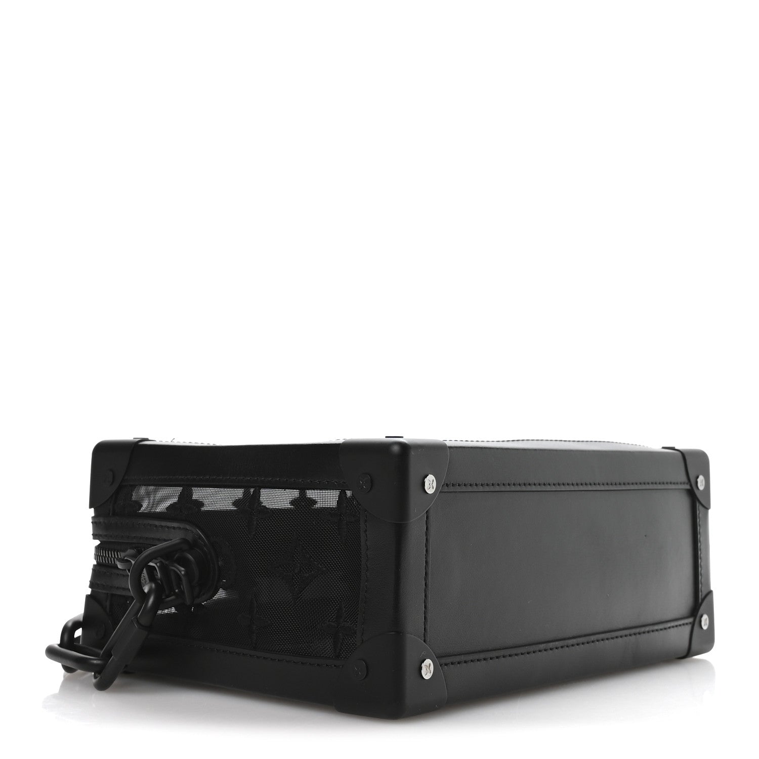 Louis Vuitton Monogram See Through Soft Trunk Black 4 of 11