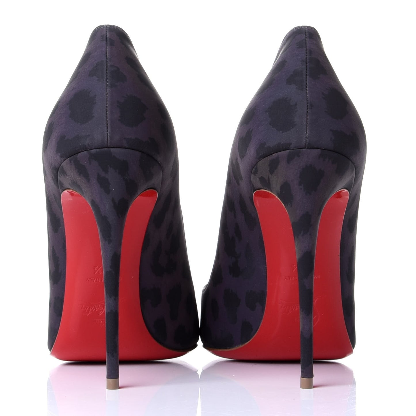Nylon Reflex Leopard Pigalle Follies 100 Pumps 40.5 Multi