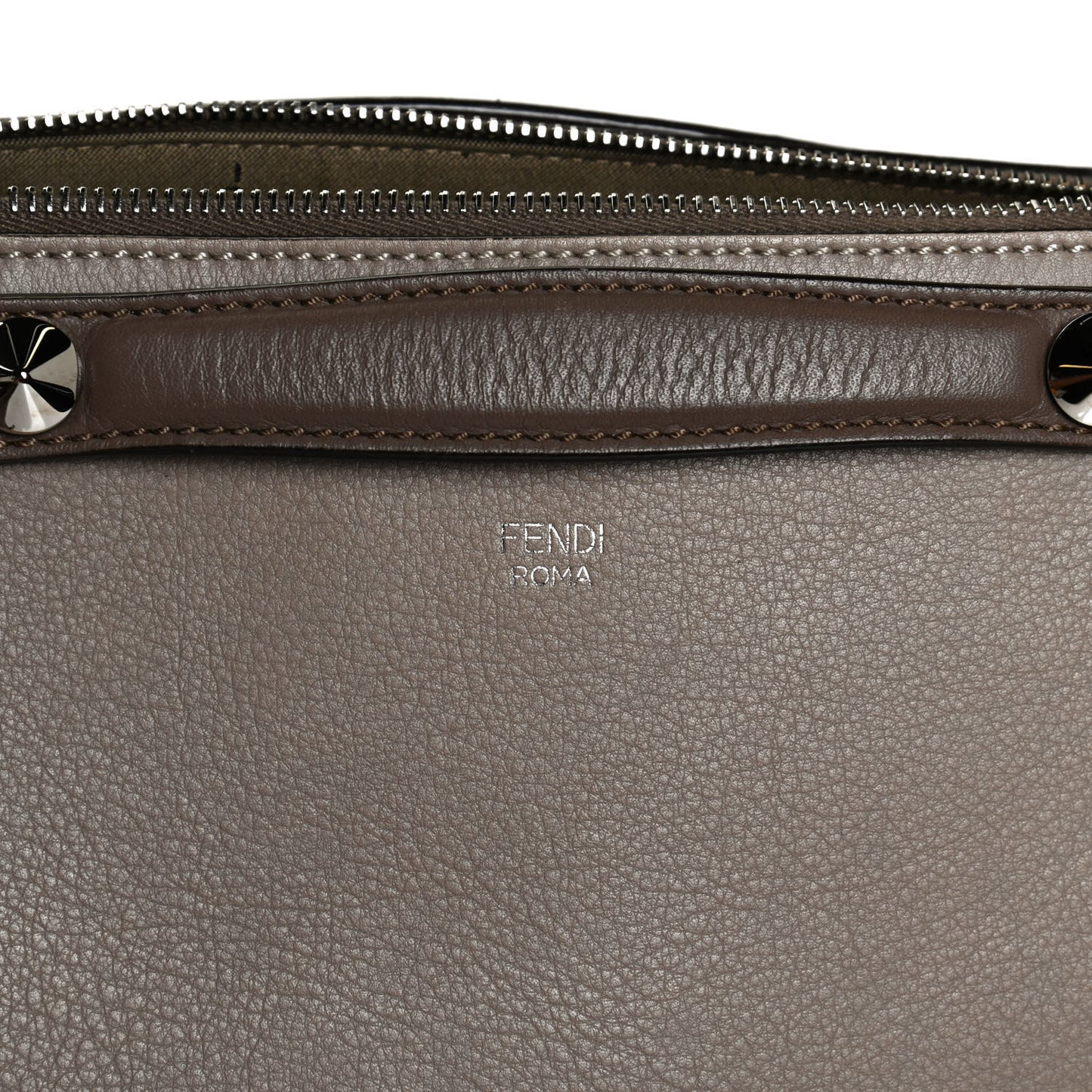 Vitello Dolce Medium By The Way Boston Bag Tortora Seppia