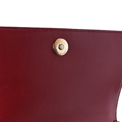 Christian Dior Patent Cannage LADY DIOR Clutch Rouge Ceris 17 of 17