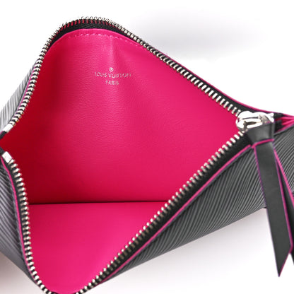 Louis Vuitton Epi Pochette Felicie Black Hot Pink 7 of 17