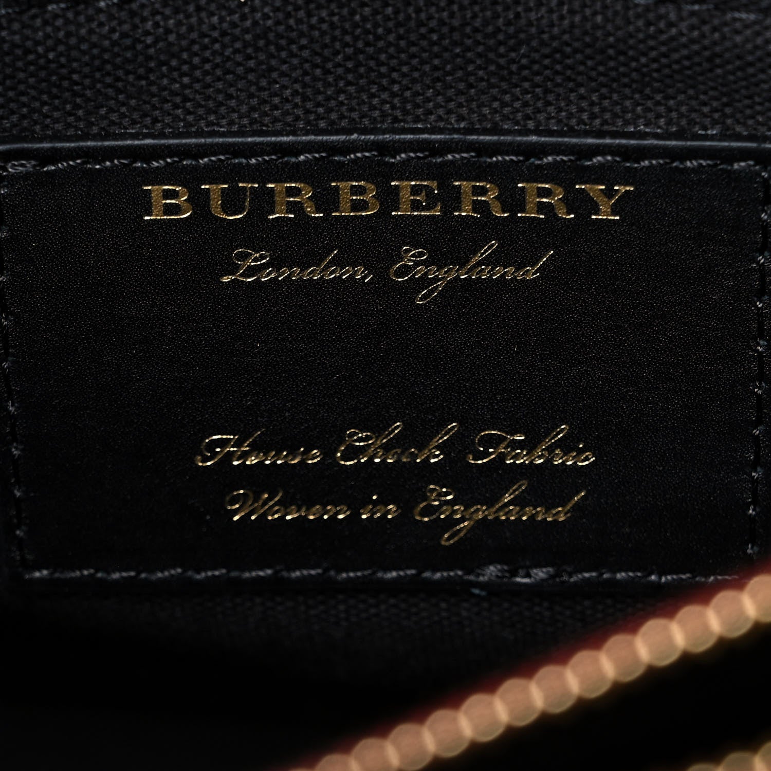 Burberry Grainy Calfskin House Check Medium Banner Tote Red 6 of 9