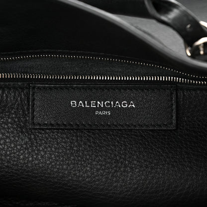 Balenciaga Veau Papier B4 Zip Around Tote Black 6 of 12