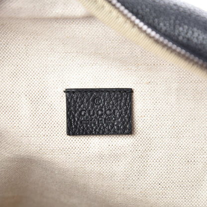 Gucci Grained Calfskin Logo Belt Bag Black 6 of 7