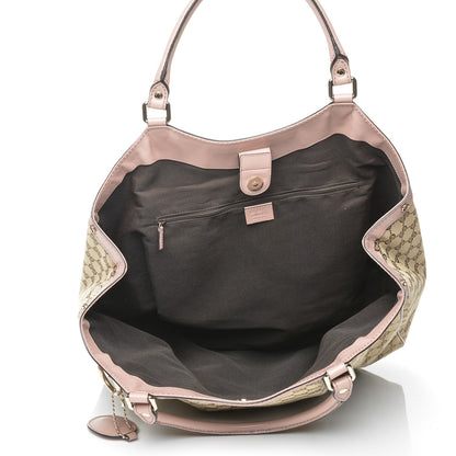 Gucci Monogram Large Sukey Tote Pink 5 of 7