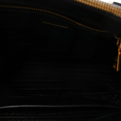 Prada Saffiano Small Galleria Double Zip Tote Black 5 of 9