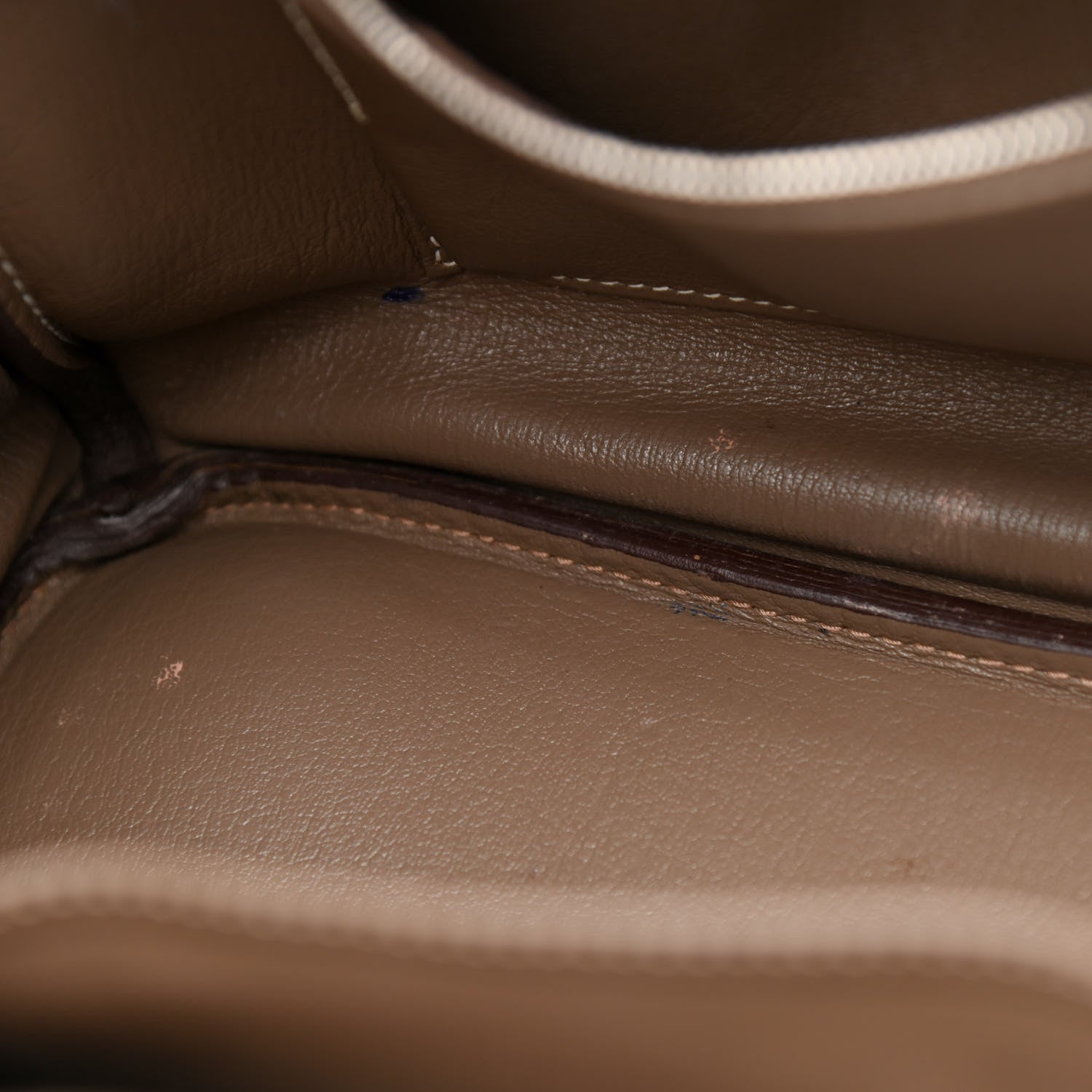 Hermes Taurillon Clemence Birkin 35 Etoupe 14 of 14