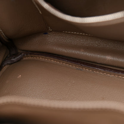 Hermes Taurillon Clemence Birkin 35 Etoupe 14 of 14