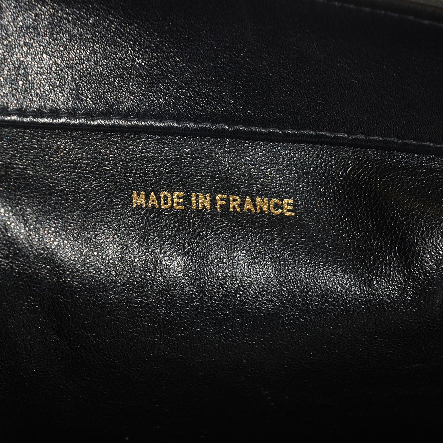 Chanel Lambskin CC Shoulder Bag Black 6 of 7