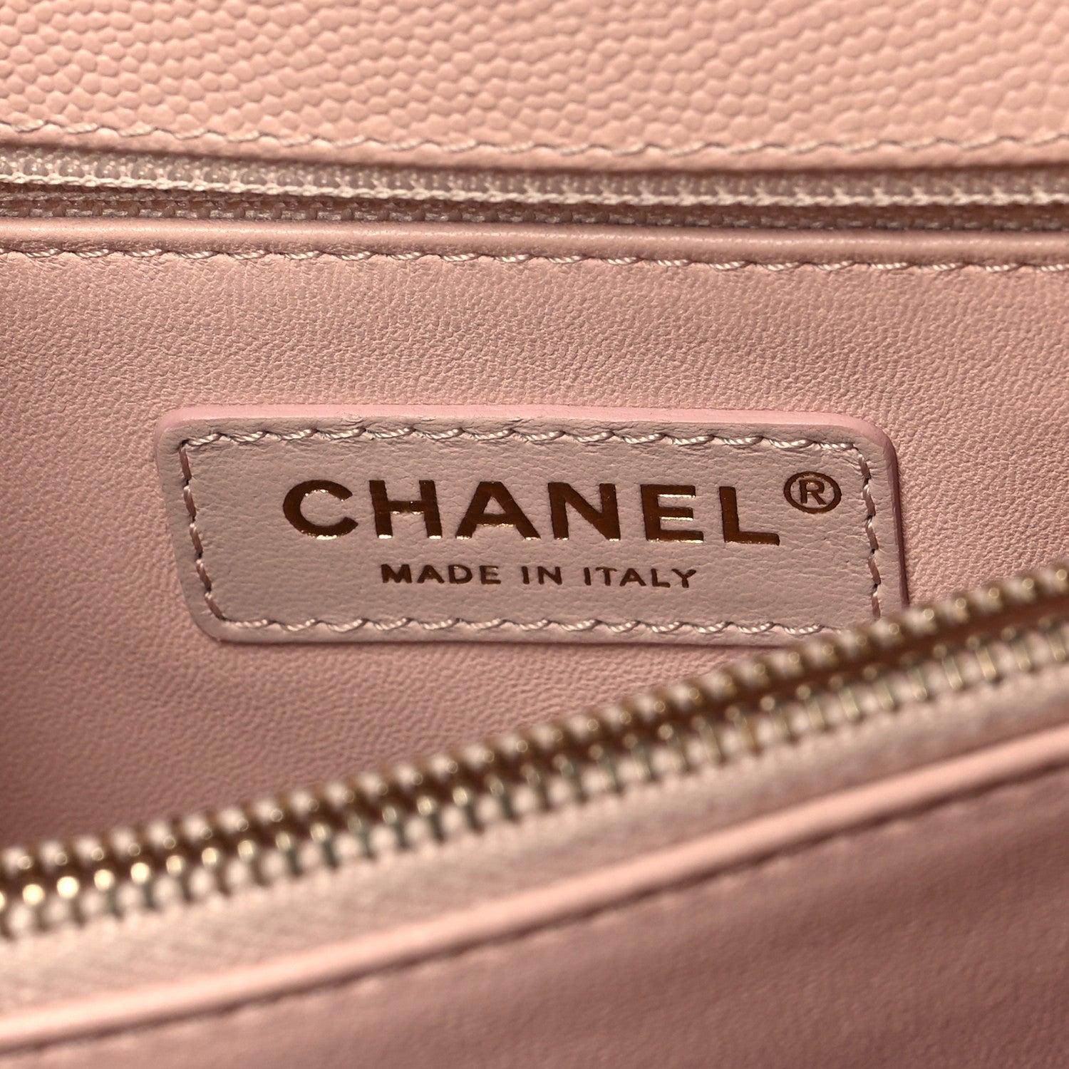 Chanel Caviar Quilted Small Coco Handle Flap Light Pink 6 of 13