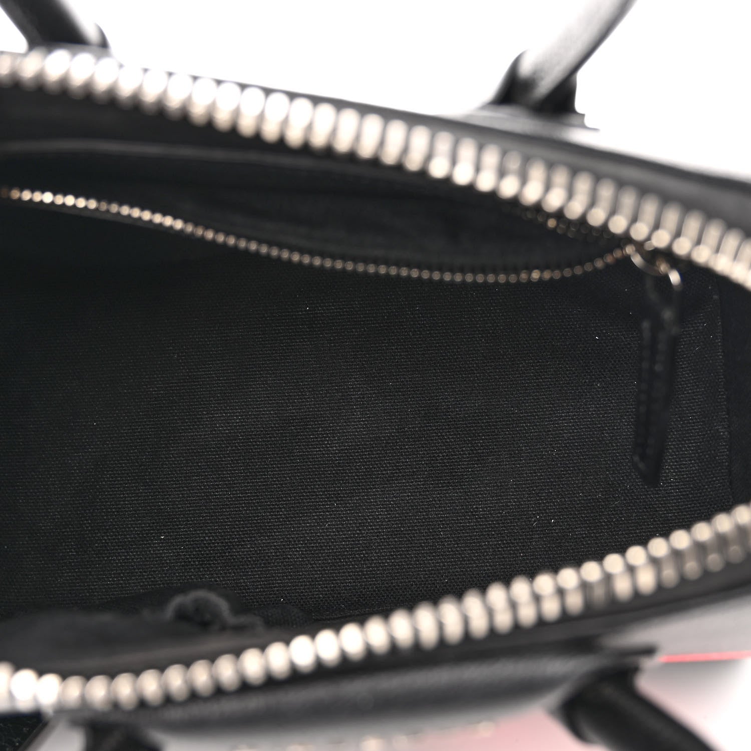 Givenchy Sugar Goatskin Striped Mini Antigona Black 5 of 10