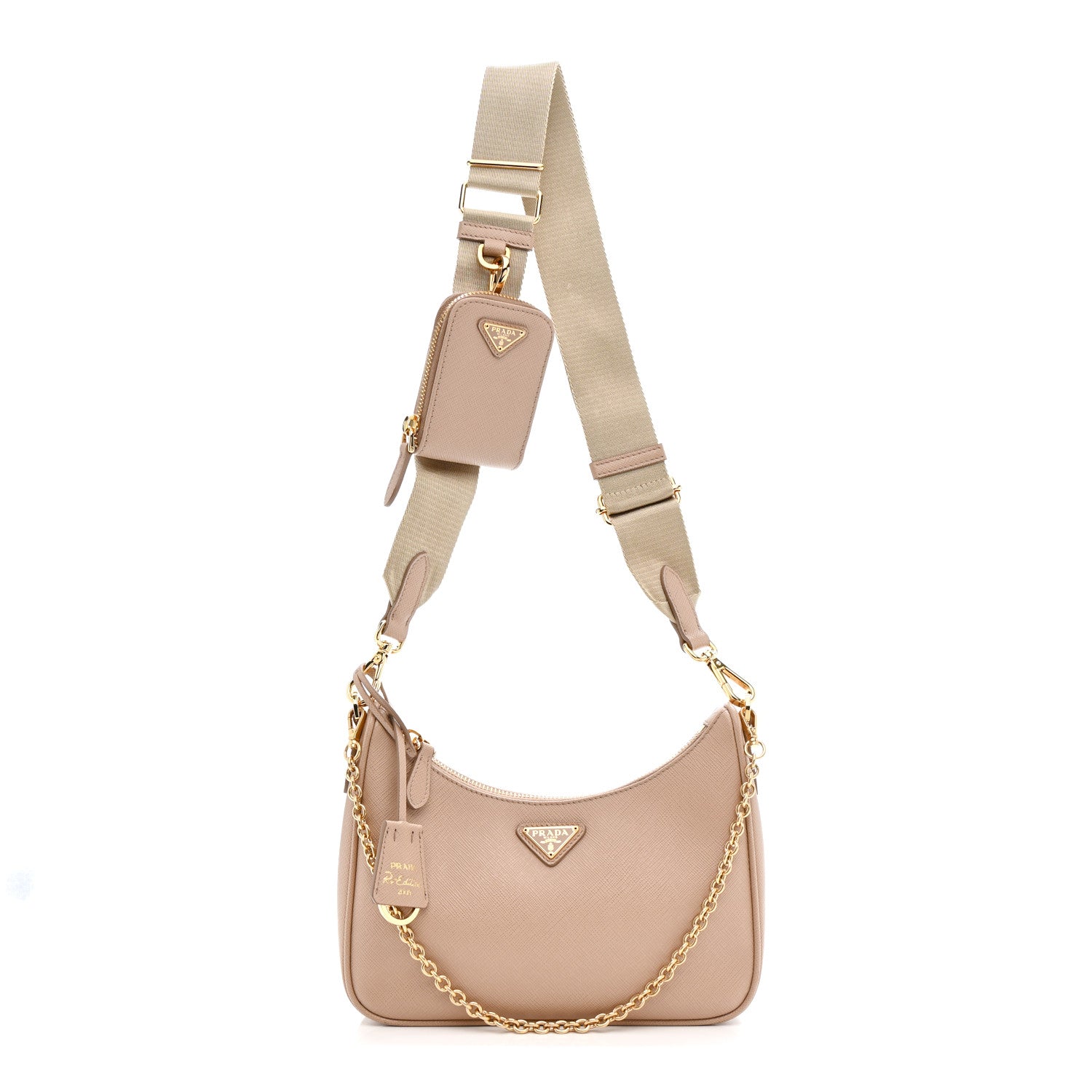 Prada Saffiano Re-Edition 2005 Shoulder Bag Cammeo 1 of 10