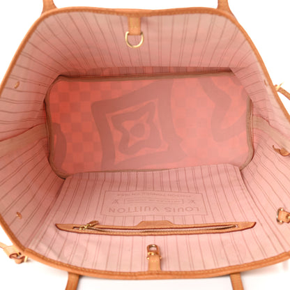 Louis Vuitton Damier Azur Tahitienne Neverfull MM 8 of 18