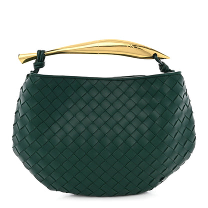 Bottega Veneta Nappa Intrecciato Sardine Bag Emerald Green 1 of 14