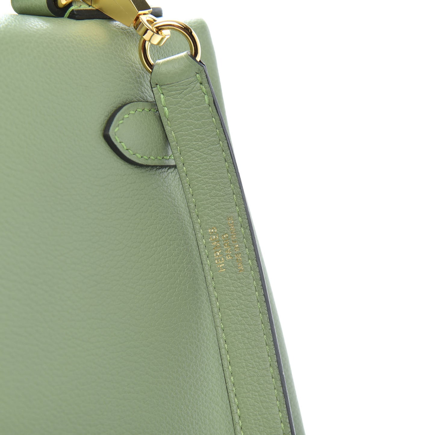 Evercolor Kelly Retourne 28 Vert Criquet