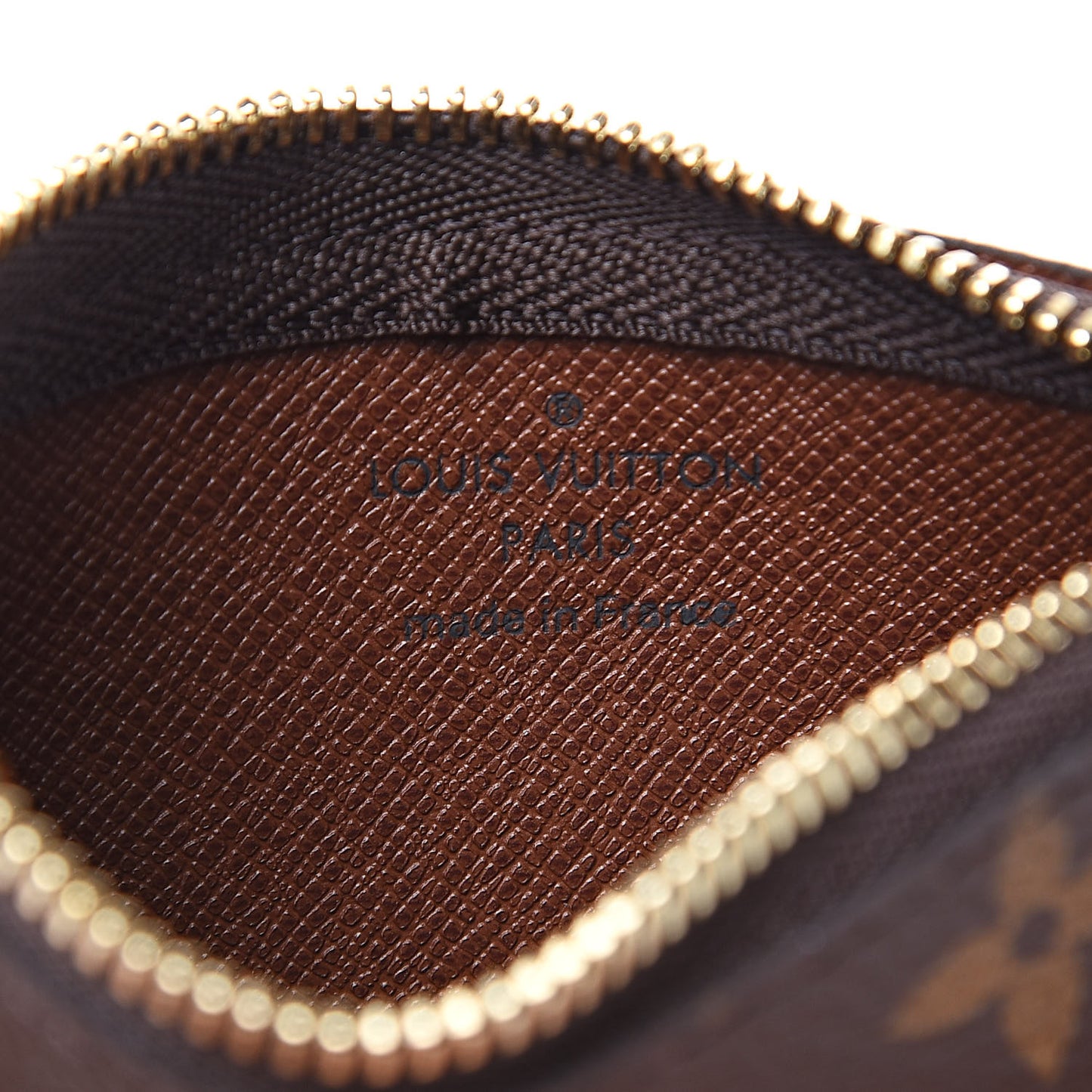 Monogram Key Pouch