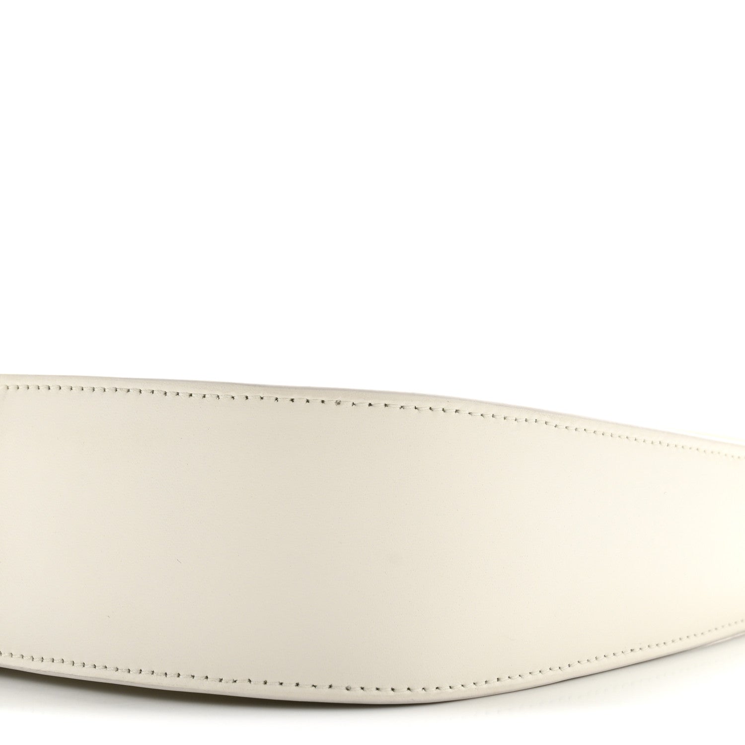 The Row Smooth Calfskin Half Moon Shoulder Bag New Ivory 9 of 12