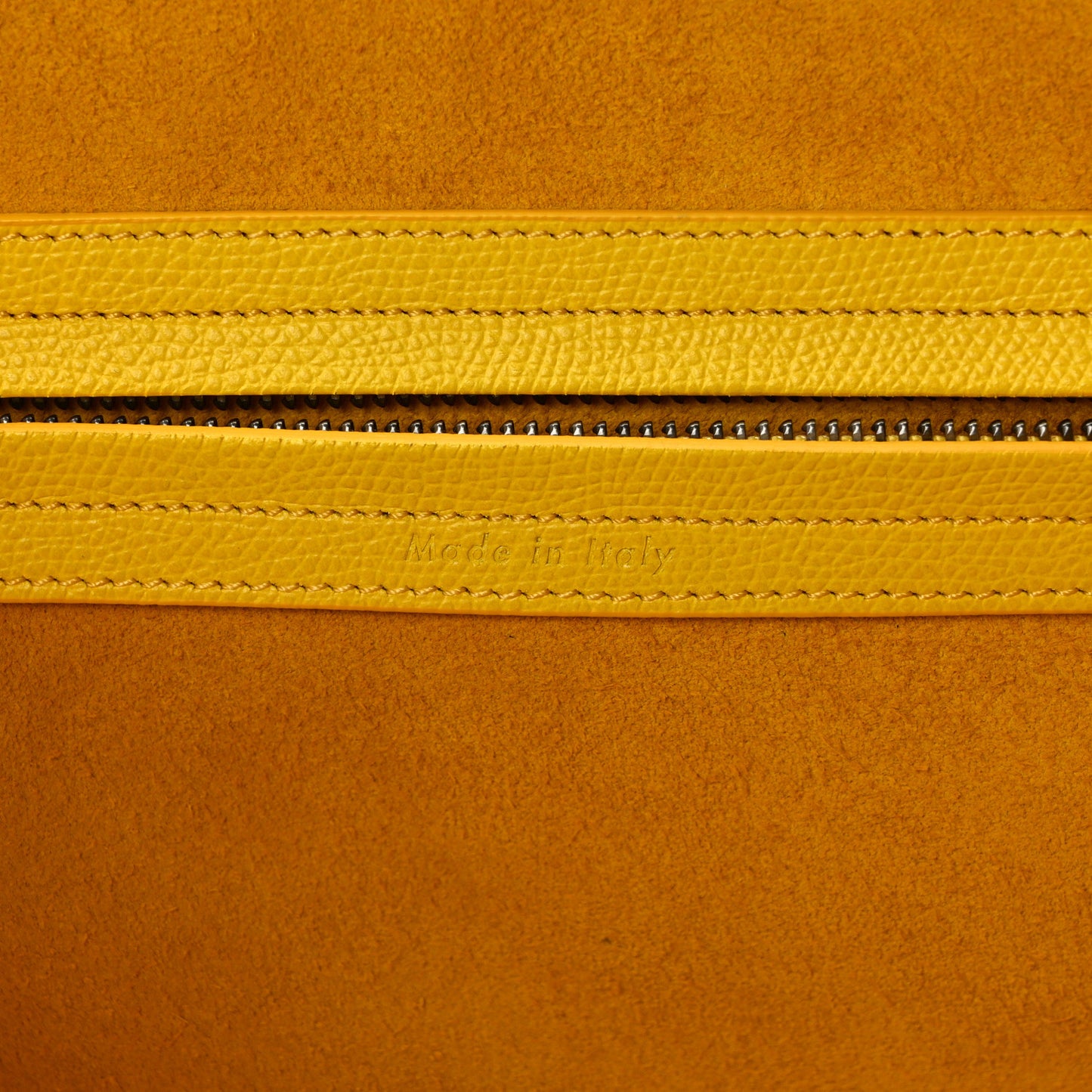 Grained Calfskin Medium Phantom Luggage Yellow