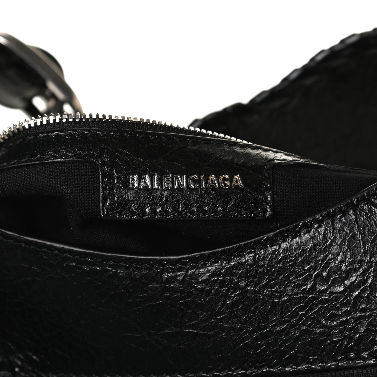 Balenciaga Agneau Arena Medium Le Cagole Shoulder Bag Black 6 of 14