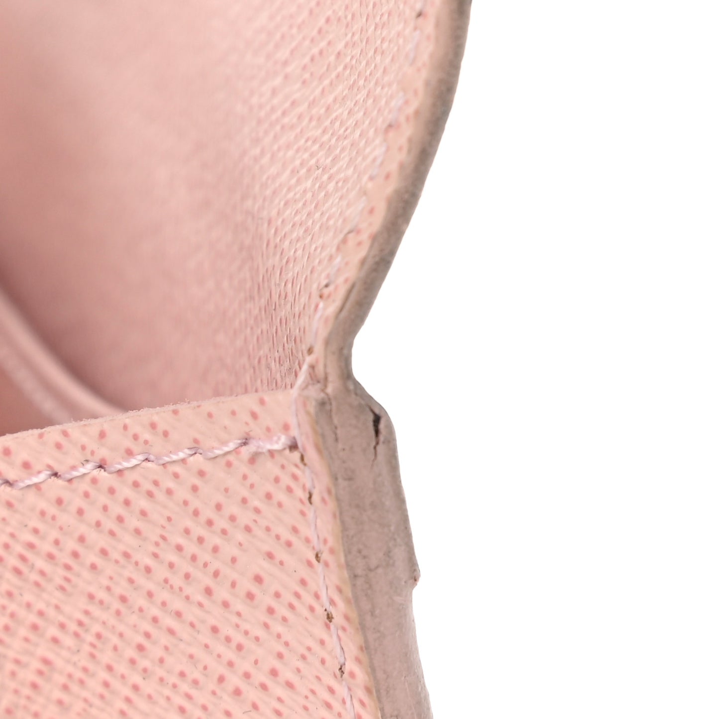 Damier Ebene Caissa Wallet Rose Ballerine