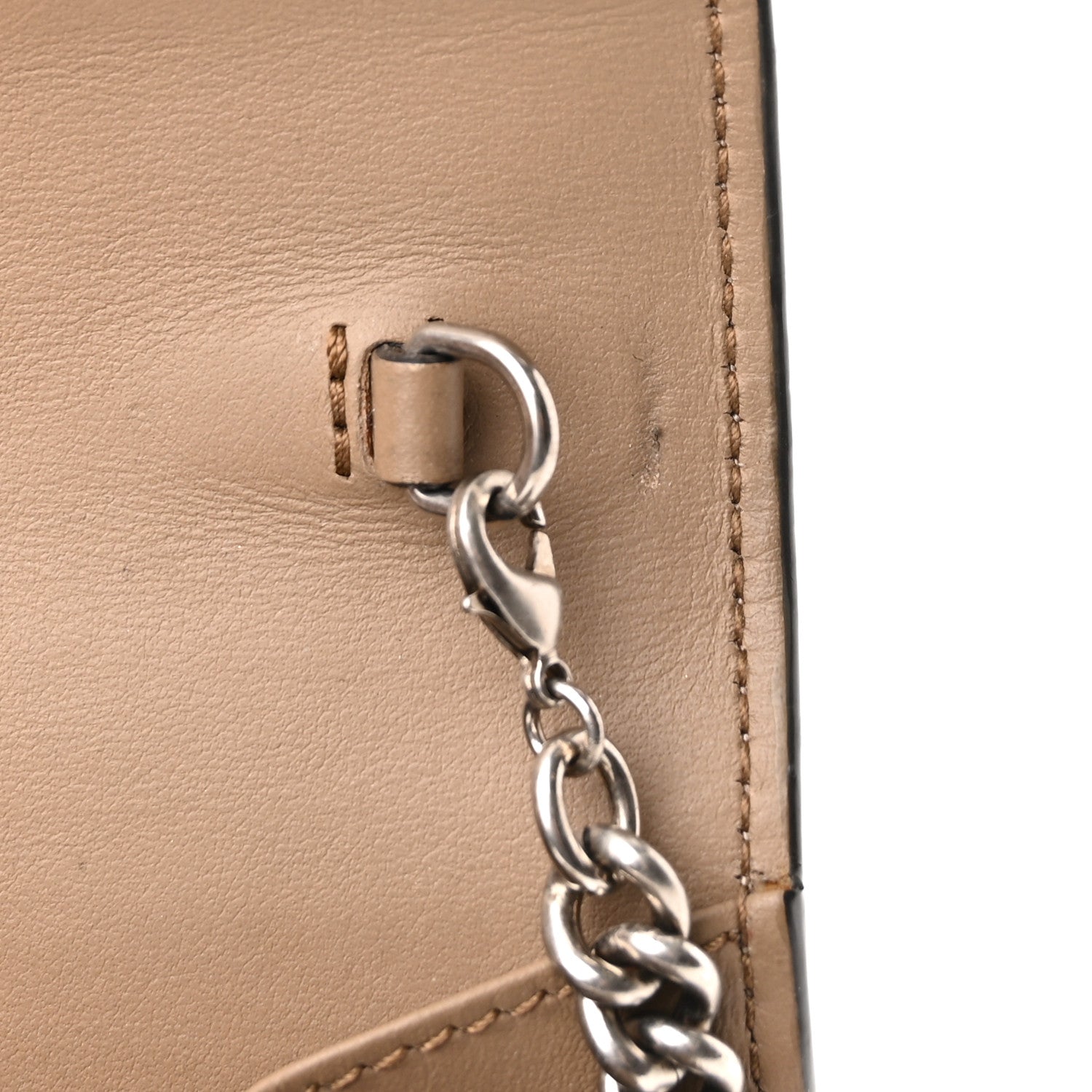 Gucci GG Supreme Monogram Mini Dionysus Chain Wallet Beige Taupe 12 of 12