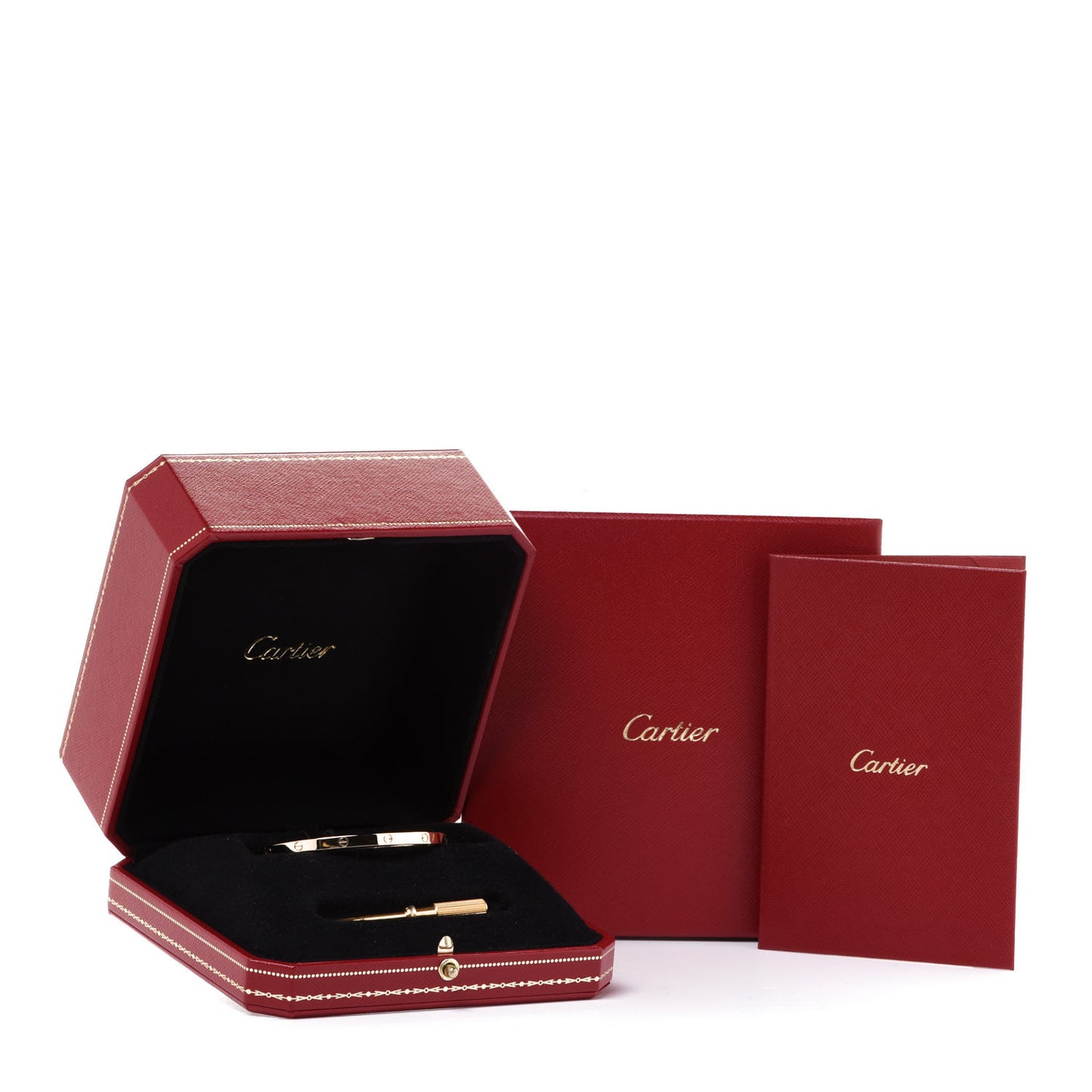 18K Yellow Gold Small LOVE Bracelet 16