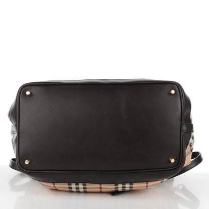 Burberry Haymarket Check Medium Golderton Tote 12 of 12