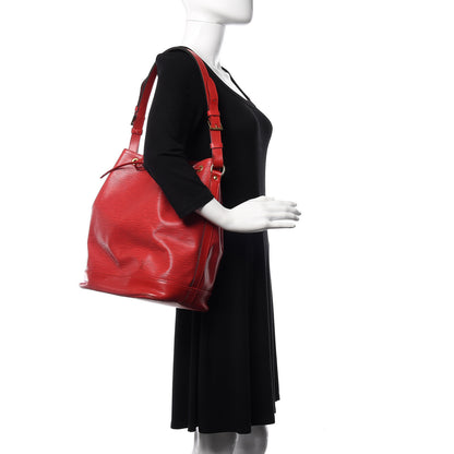 Louis Vuitton Epi Noe Castillan Red 2 of 11