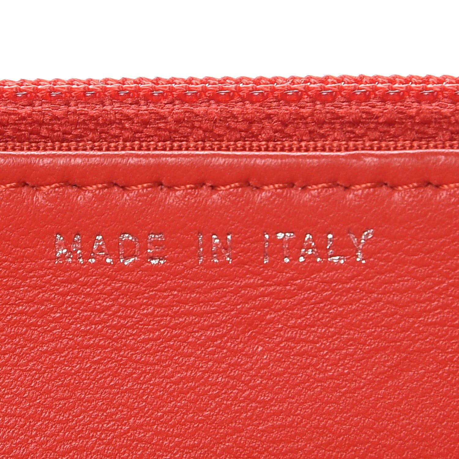 Chanel Lambskin Quilted Boy Wallet On Chain WOC Red 9 of 13