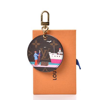 Louis Vuitton Monogram 2016 Christmas Animation Bag Charm Key Ring 6 of 6