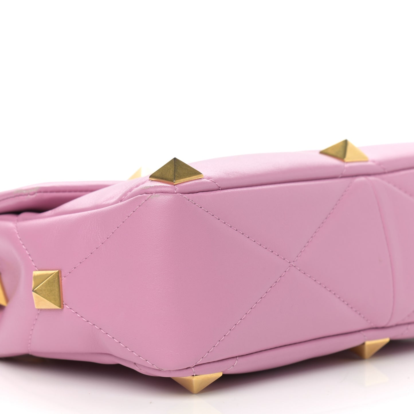 Nappa Large Roman Stud Shoulder Bag Giacinto