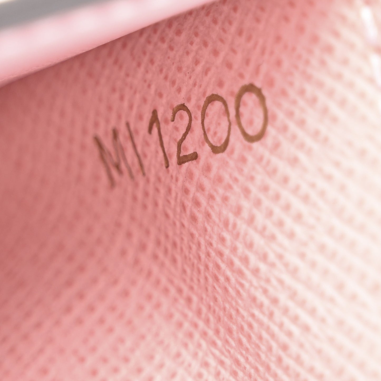 Monogram Zoe Wallet Rose Ballerine