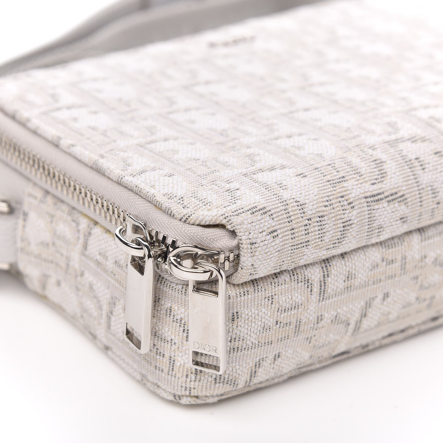 Christian Dior Oblique Pouch Grey 8 of 12