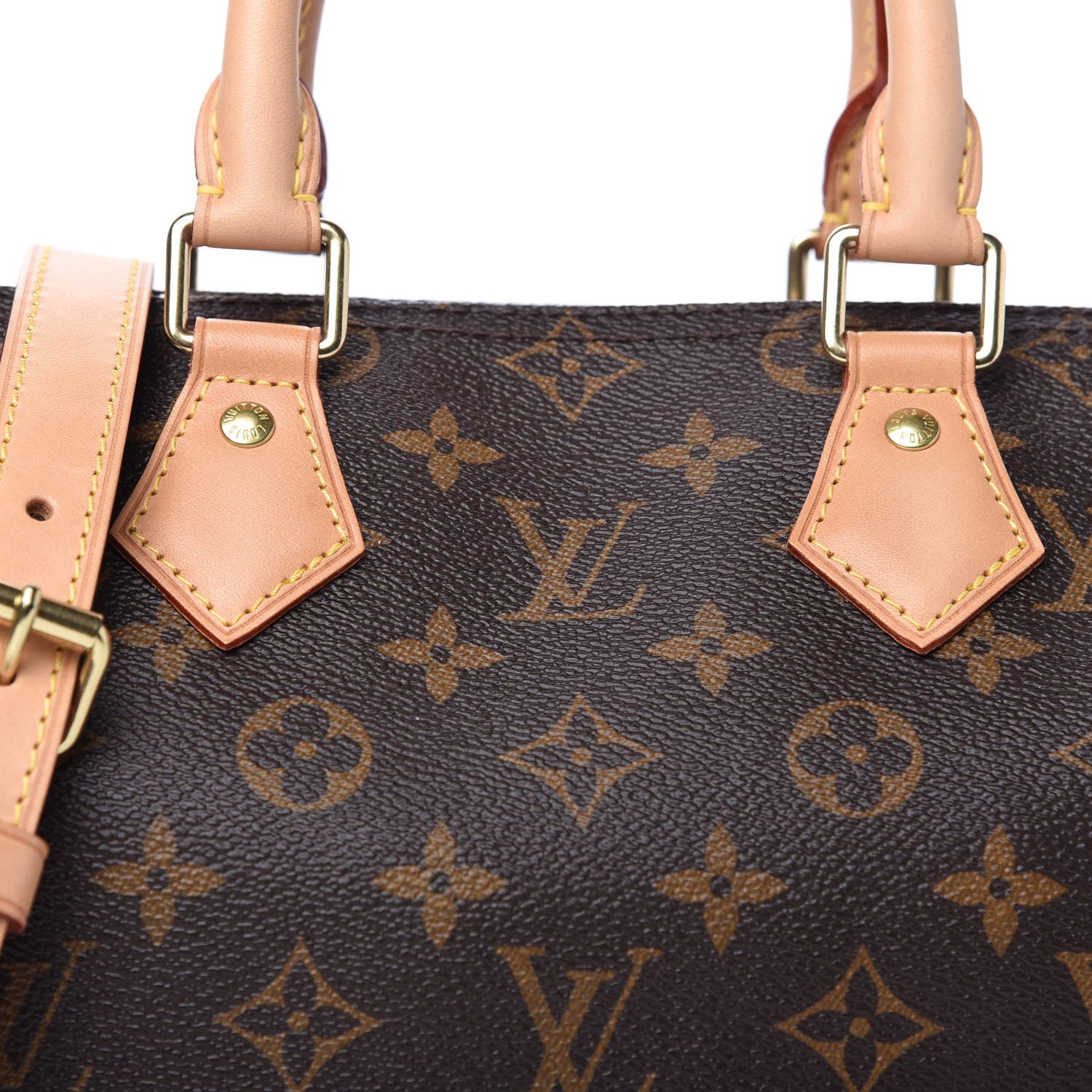 Louis Vuitton Monogram Speedy Bandouliere 25 10 of 10