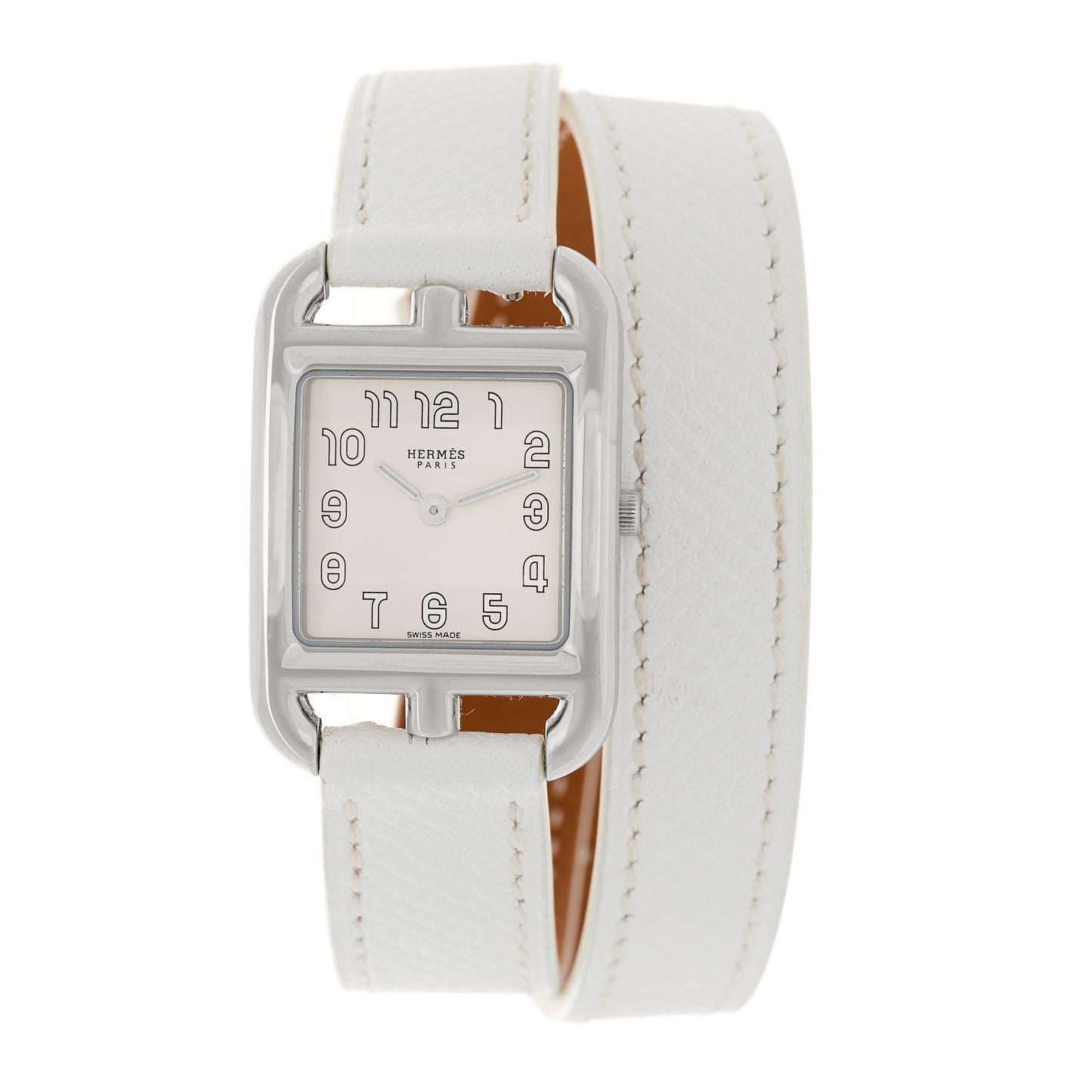 Stainless Steel Epsom 23mm Cape Cod Double Tour Quartz Watch Blanc