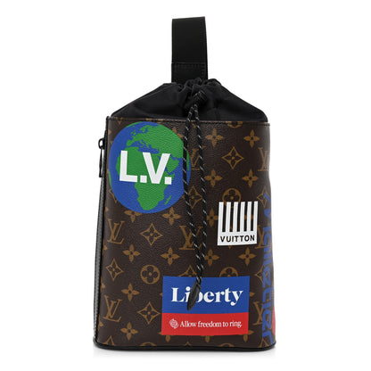 Louis Vuitton Monogram Chalk Sling Bag Marron 1 of 9