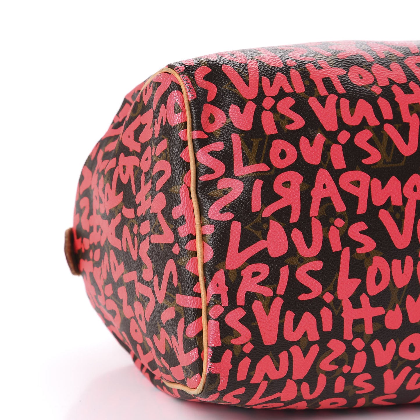 Monogram Graffiti Speedy 30 Fuchsia